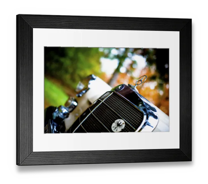 Framed Print : Vintage car, MB 200, built in 1965