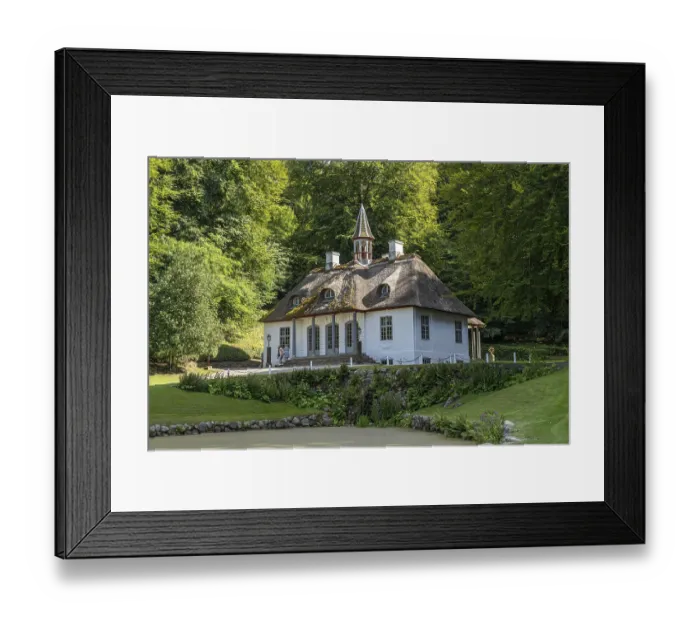 Framed Print : Liselund Castle Country House, Moen Island