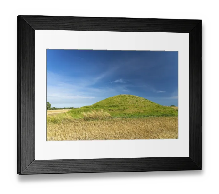 Framed Print : Neolithic megalithic site Klekkende Hoj Framed Print : Neolithic megalithic site Klekkende Hoj