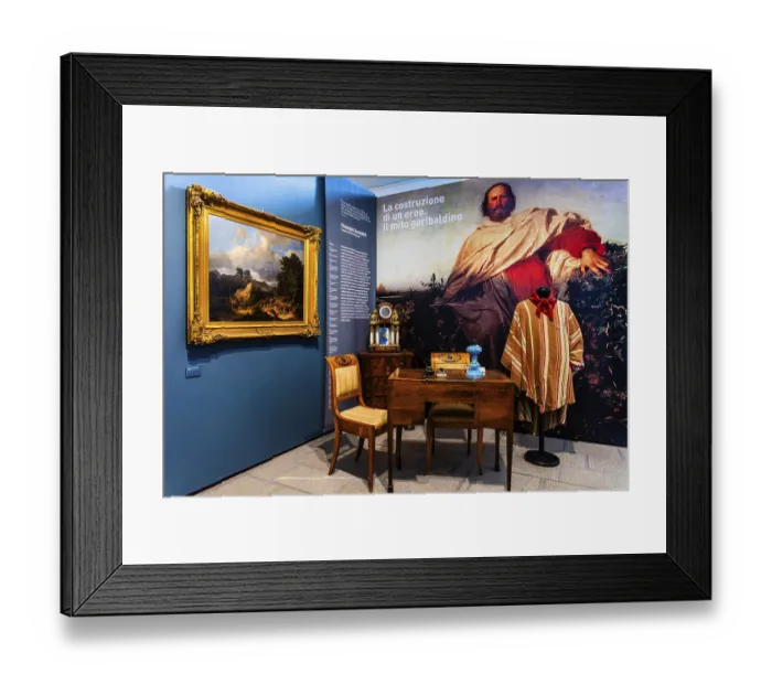 Framed Print : The construction of a hero, the myth of Garibaldi Framed Print : The construction of a hero, the myth of Garibaldi