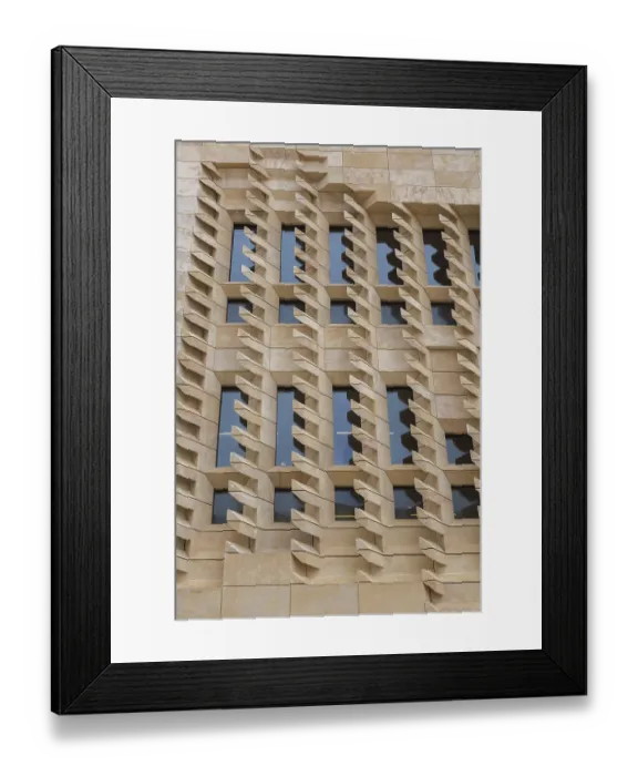 Framed Print : Parliament House designed by the architect Renzo Piano