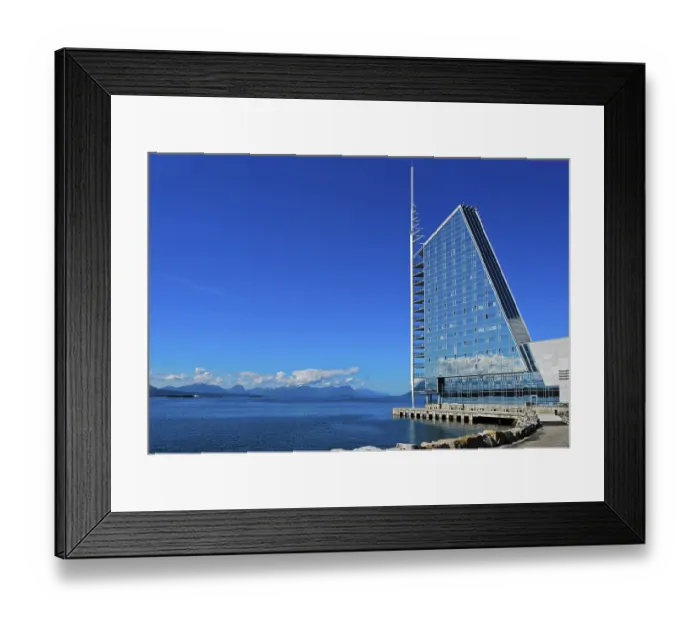 Framed Print : Scandic Seilet Hotel, Molde, Norway, Europe
