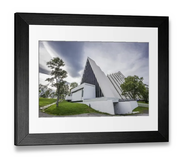 Framed Print : Arctic Cathedral, Tromso, Troms, Norway, Europe