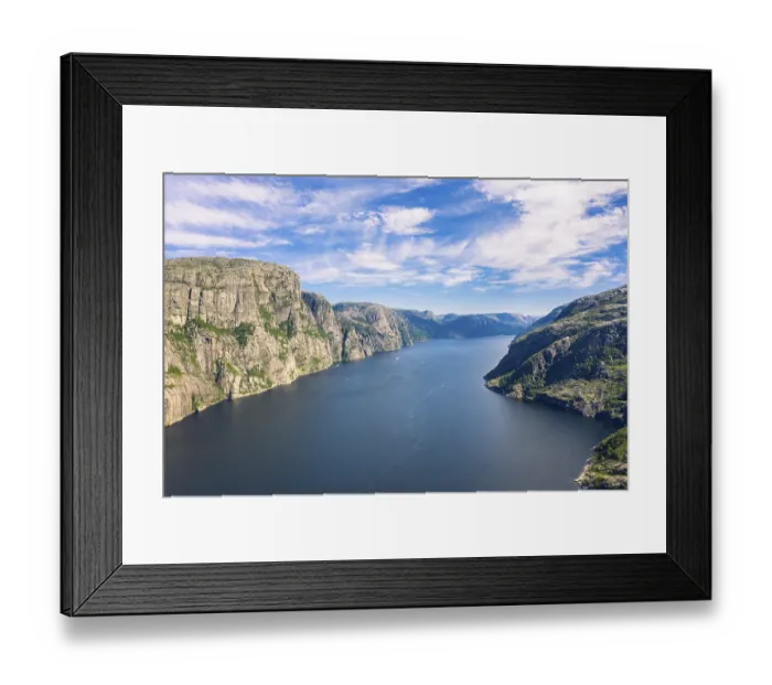 Framed Print : Lysefjord, Rogaland, Norway, Europe