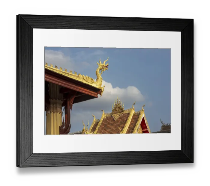 Framed Print : Wat Si Saket, Vientiane, Vientiane Province
