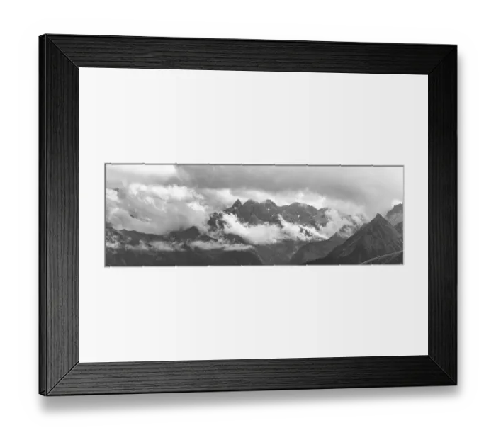 Framed Print : Panorama from the Fellhorn, 2038m Framed Print : Panorama from the Fellhorn, 2038m