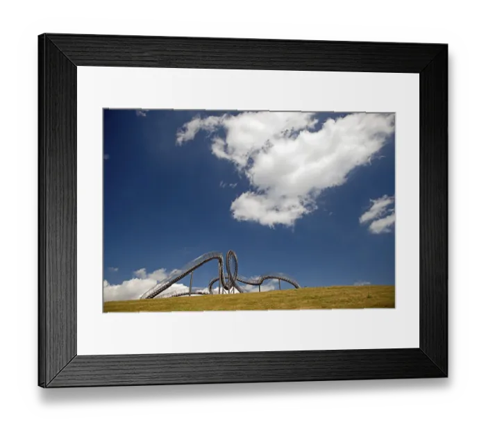 Framed Print : Landmark Tiger & Turtle - Magic Mountain by Heike Mutter and Ulrich Genth Framed Print : Landmark Tiger & Turtle - Magic Mountain by Heike Mutter and Ulrich Genth