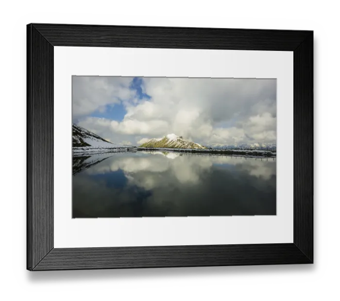 Framed Print : Riezler Alpsee, an artificial lake Framed Print : Riezler Alpsee, an artificial lake