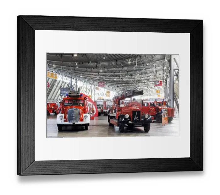 Framed Print : Retro Classics car show opens in Stuttgart