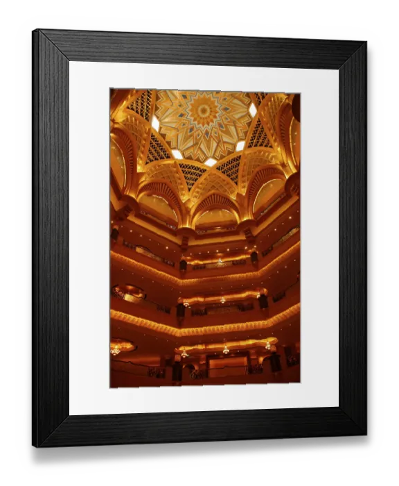 Framed Print : Golden Palace Hotel, the most expensive hotel in the world