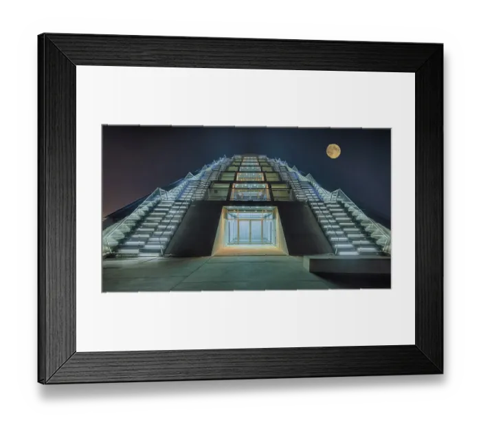 Framed Print : Modern office building Dockland