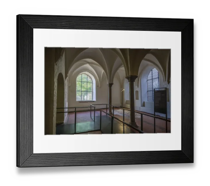 Framed Print : Castle monastery as part of the European Hanseatic Museum