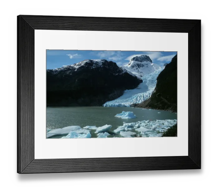 Framed Print : Serrano Glacier, Puerto Natales Framed Print : Serrano Glacier, Puerto Natales
