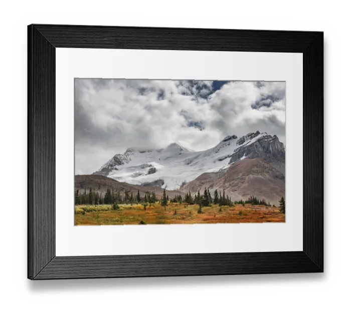 Framed Print : Barren landscape, glacial valley Framed Print : Barren landscape, glacial valley