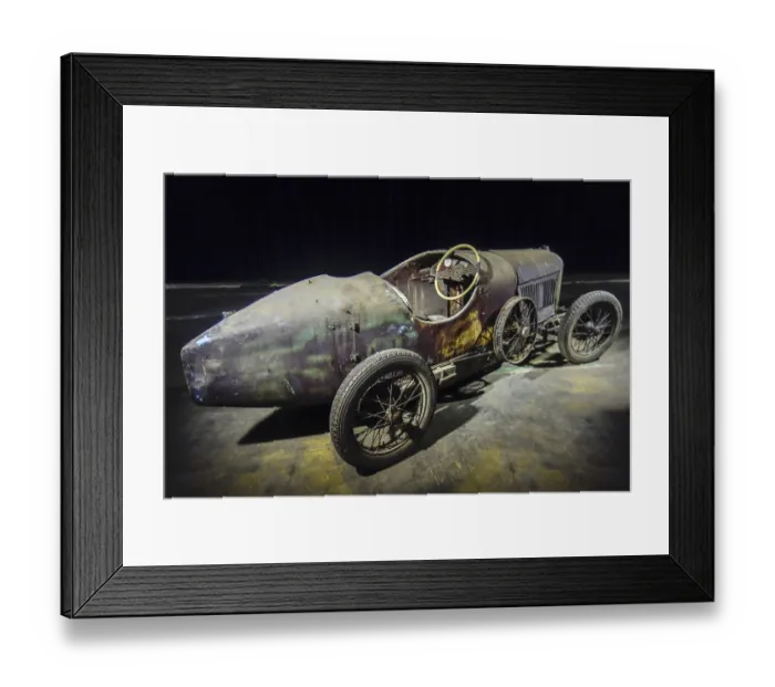 Framed Print : Rusty and dusty 1927 Amilcar CGSS