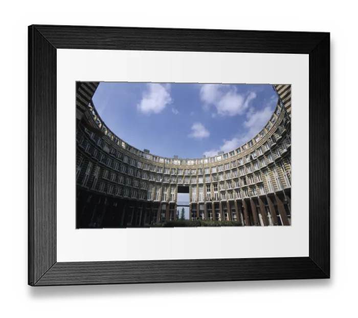 Framed Print : Docklands as a modern living area