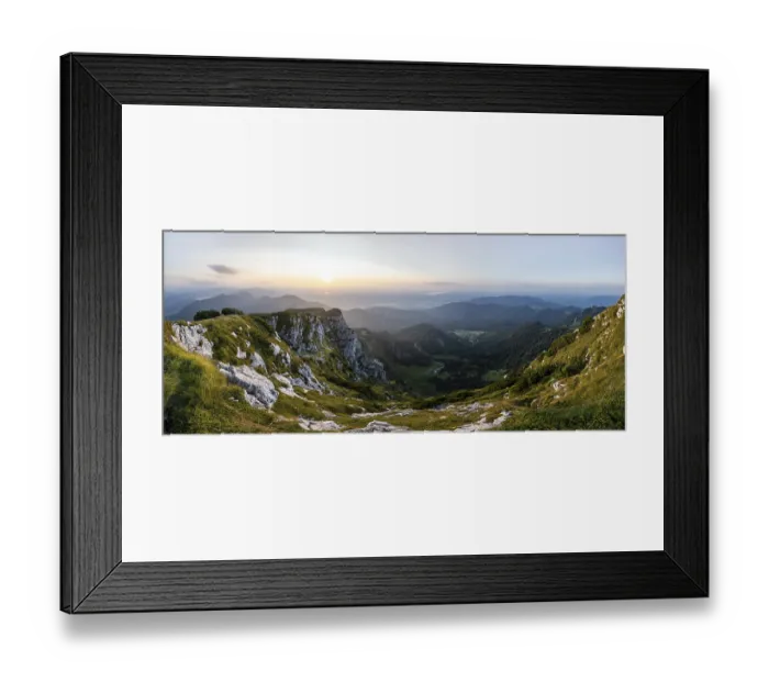Framed Print : Benediktenwand, Mountains and Landscape