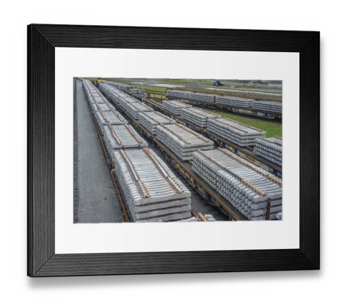Framed Print : Rows of railway wagons at the railway yard in Ystad Framed Print : Rows of railway wagons at the railway yard in Ystad