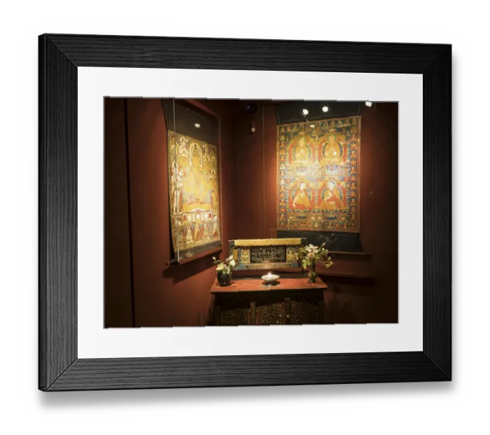 Framed Print : Tibet museum in Gruyeres, Switzerland, Europe