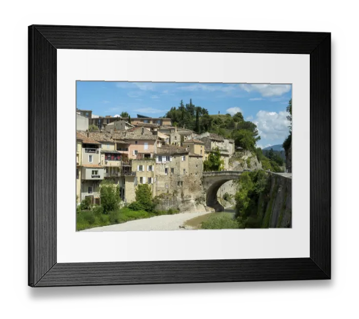 Framed Print : Vaison-la-Romaine. Les Baronnies Framed Print : Vaison-la-Romaine. Les Baronnies