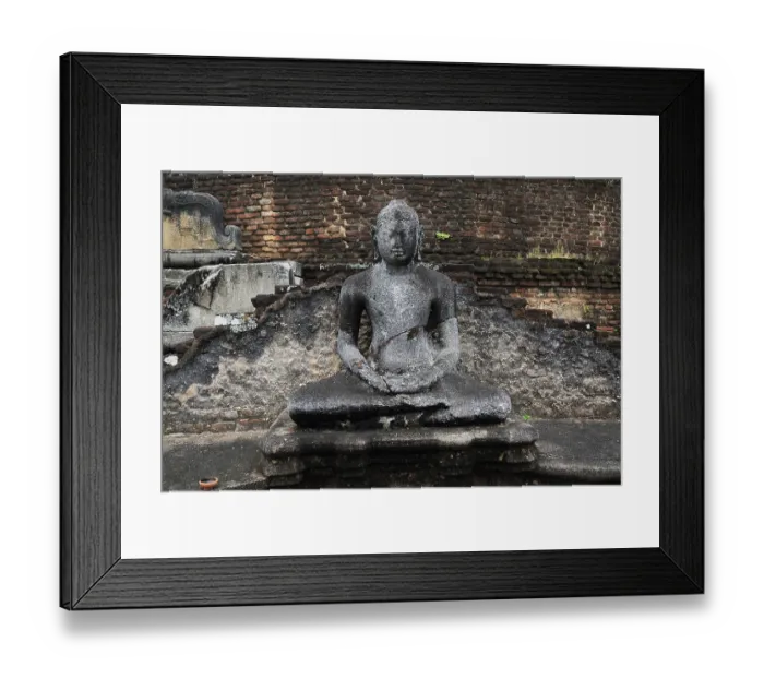 Framed Print : Pabula Vihara temple, UNESCO World Heritage Site