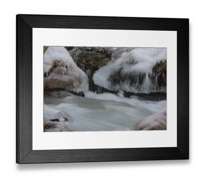 Framed Print : Rissbach creek in the Eng valley Framed Print : Rissbach creek in the Eng valley
