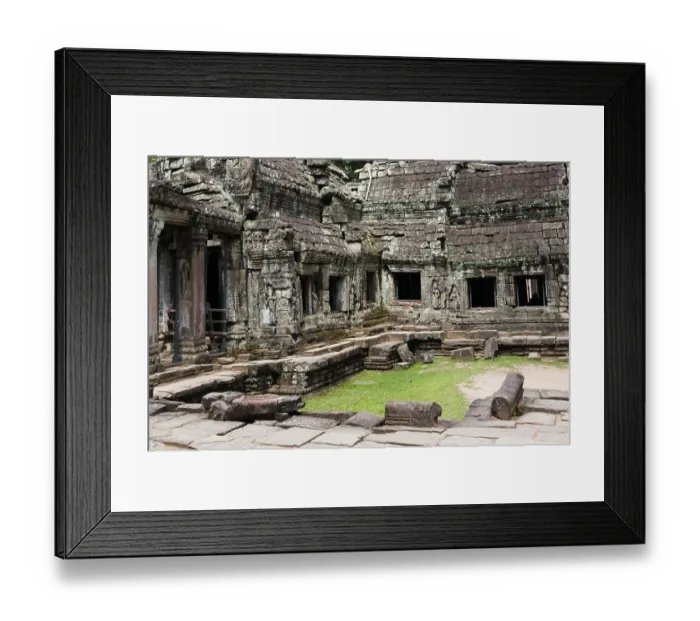 Framed Print : Buddhist temple buildings, jungle temples Framed Print : Buddhist temple buildings, jungle temples