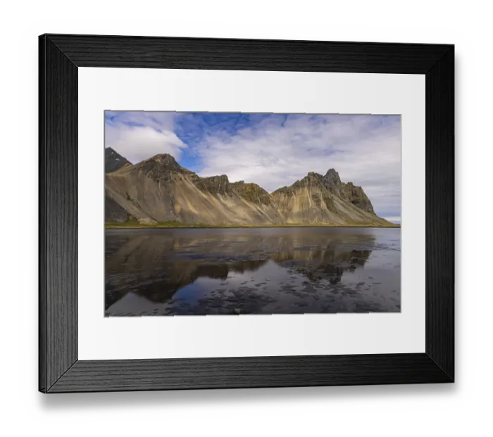 Framed Print : Vestrahorn, Stokksnes, south coast