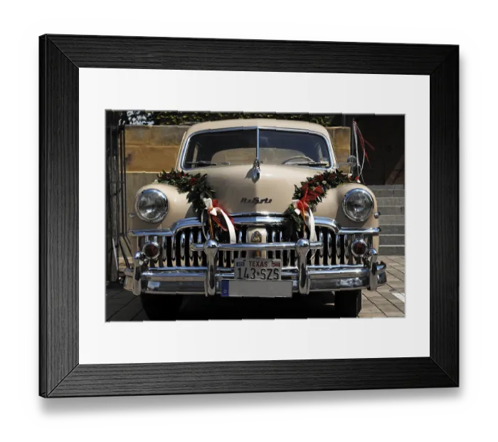 Framed Print : Chrysler DeSoto Custom 4 door sedan Framed Print : Chrysler DeSoto Custom 4 door sedan