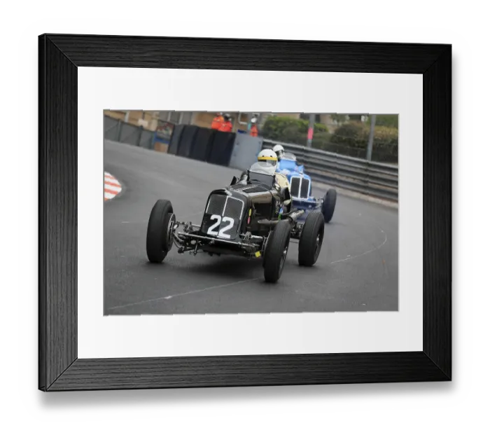 Framed Print : Era B, driver Michael Gans, 9th Grand Prix Historique Monaco