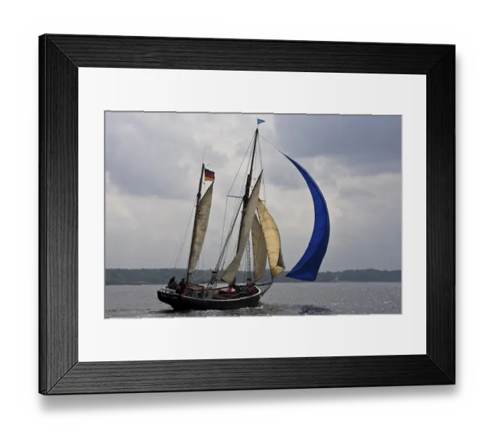 Framed Print : On 19.5. 2012 - Rumregatta in Flensburg - International meeting of historic sailing commercial vessels - Museumshafen Framed Print : On 19.5. 2012 - Rumregatta in Flensburg - International meeting of historic sailing commercial vessels - Museumshafen