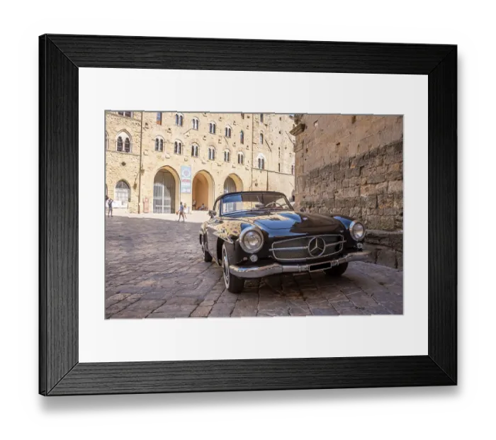 Framed Print : VOLTERRA, ITALY, OCTOBER 15, 2023