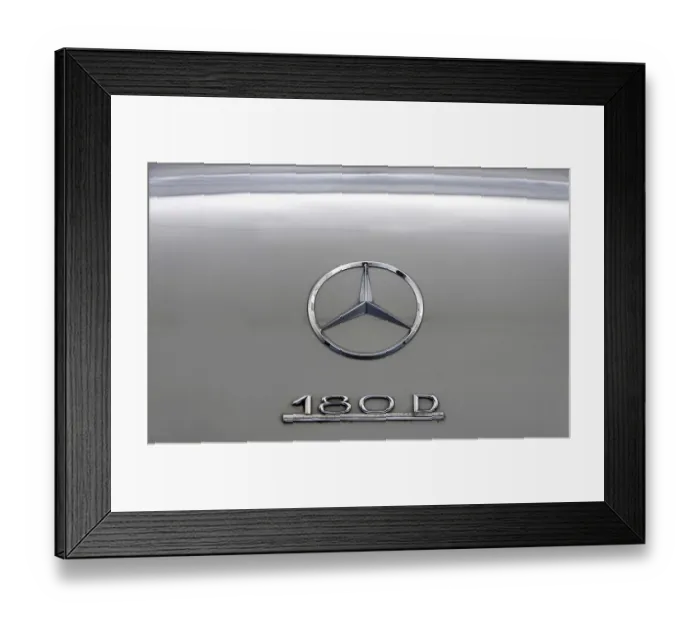 Framed Print : Vintage cars, Mercedes Benz 180 Framed Print : Vintage cars, Mercedes Benz 180