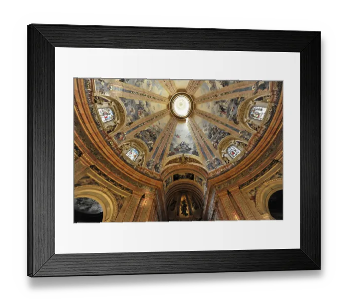Framed Print : Real Basilica de Francisco el Grande Framed Print : Real Basilica de Francisco el Grande