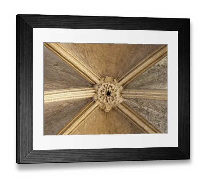 Framed Print : Lincoln, Cathedral, keystone in the south aisle Framed Print : Lincoln, Cathedral, keystone in the south aisle
