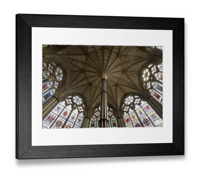 Framed Print : London, Westminster Abbey, Chapter House Framed Print : London, Westminster Abbey, Chapter House
