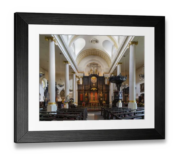 Framed Print : Interior church of Saint Magnus the Martyr