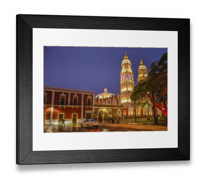 Framed Print : Catedral de Nuestra Senora de la Purisima Concepcion