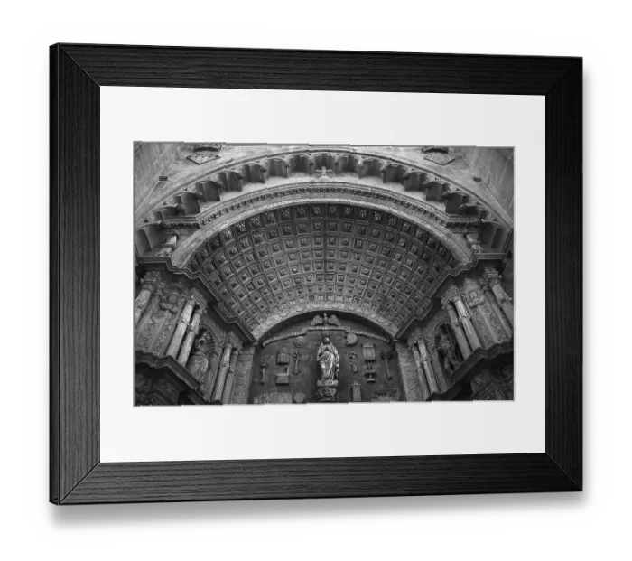 Framed Print : La Seu, Basilica de Santa Maria Framed Print : La Seu, Basilica de Santa Maria