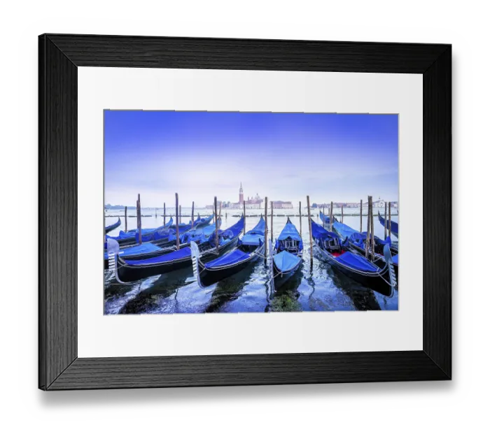 Framed Print : beautiful morning in venice at the san marco square