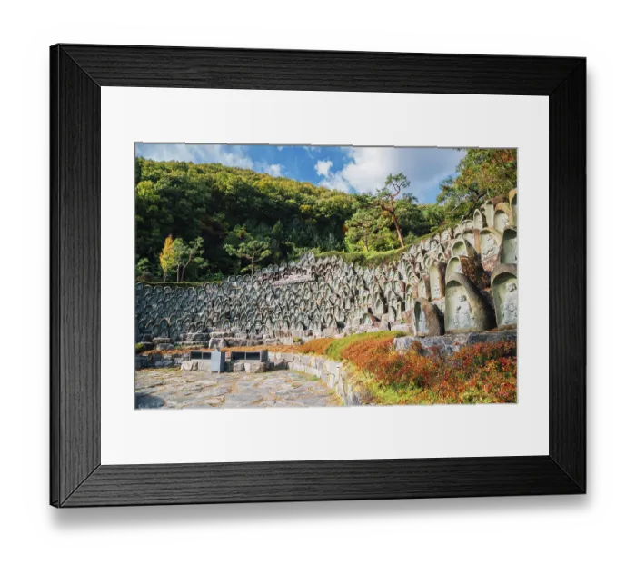 Framed Print : Buddha statue in Wawoo Temple, Korea Framed Print : Buddha statue in Wawoo Temple, Korea