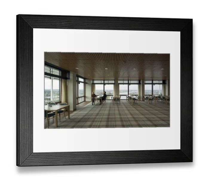 Framed Print : Former high-rise parliament building Langer Eugen