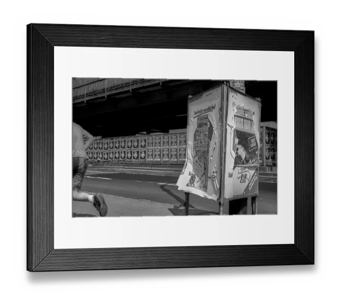 Framed Print : Germany, Berlin, 20 May 1992, election advertisement