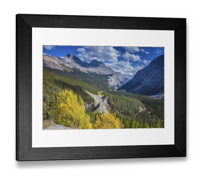 Framed Print : The picturesque canyon in sunny autumn day