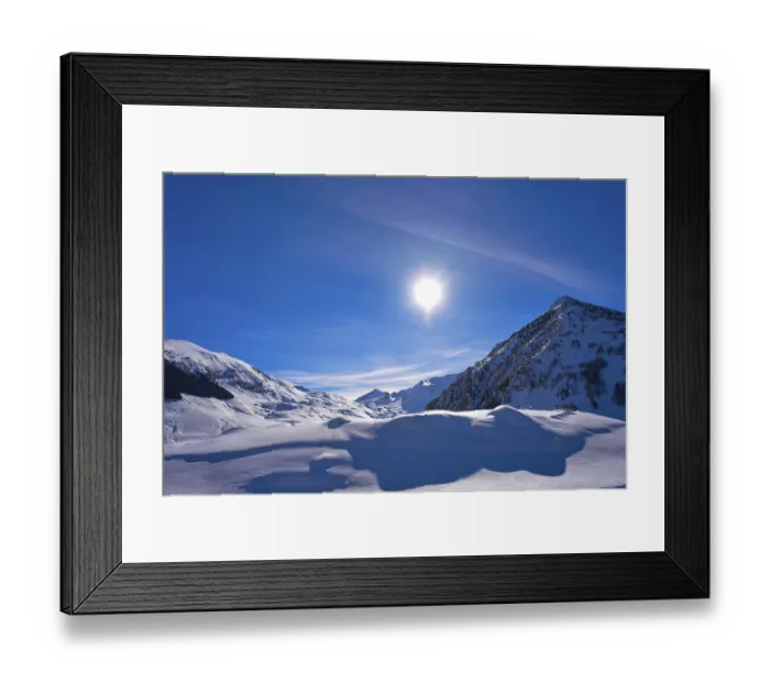 Framed Print : Cerler Ampriu mountain in Pyrenees of Huesca in Spain Framed Print : Cerler Ampriu mountain in Pyrenees of Huesca in Spain