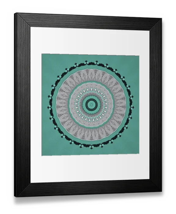 Framed Print : Mandala Framed Print : Mandala