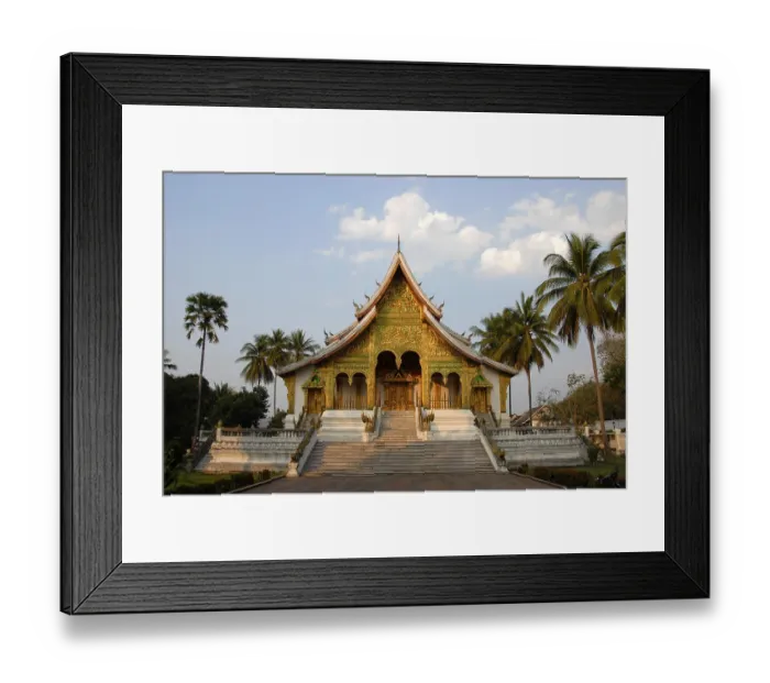 Framed Print : Wat Ho Pha Bang Royal Buddhist Temple Framed Print : Wat Ho Pha Bang Royal Buddhist Temple
