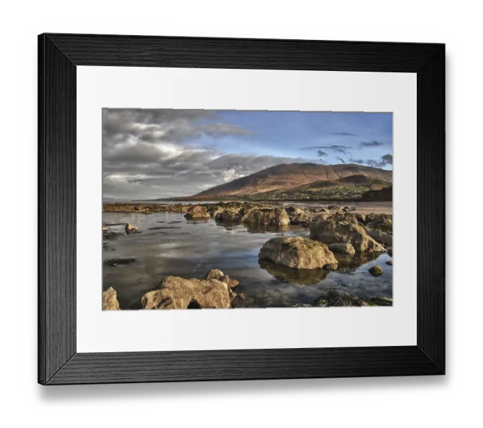 Framed Print : Camp Beach, Dingle Peninsula, County Kerry