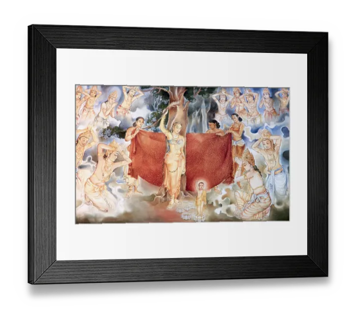 Framed Print : Sri Dalada Maligawa or The Temple of the Sacred Tooth Relic is located in the royal palace complex