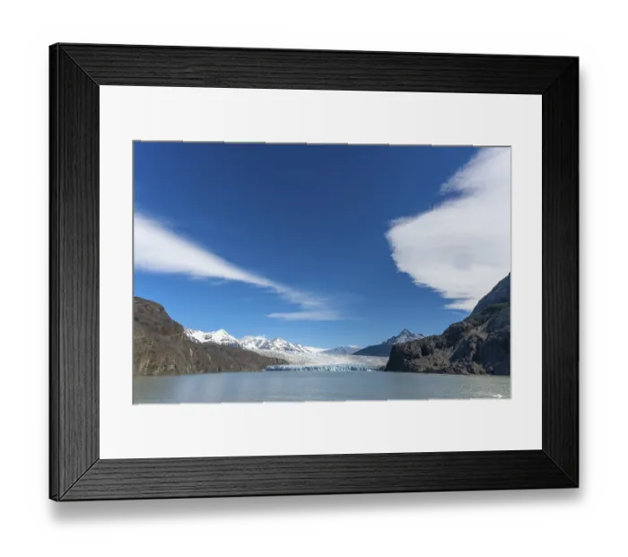 Framed Print : Glacier, Lago Grey, Torres del Paine National Park